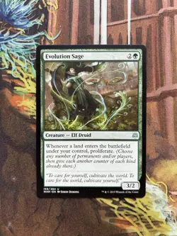 Evolution Sage War of the Spark MTG NM - Image 1