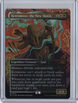 Ketramose the New Dawn Borderless Aetherdrift Foil Magic the Gathering 0350 MTG - Image 1