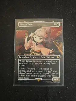 Tataru Taru (Borderless) (Chocobo Track Foil) Commander: Final Fantasy Foil - Image 2