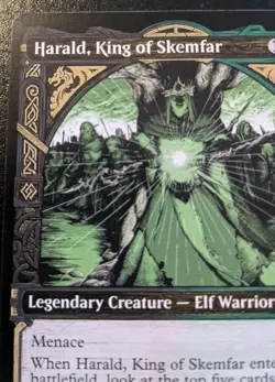 Harald, King Of Skemfar (Showcase) 323 KHM Uncommon Kaldheim Magic The Gathering - Image 2