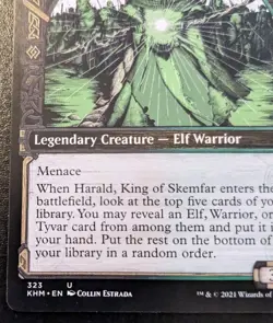 Harald, King Of Skemfar (Showcase) 323 KHM Uncommon Kaldheim Magic The Gathering - Image 4