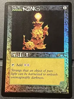 Mtg Secret Lair Brain Dead- Sol Ring FOIL- NM - Image 1