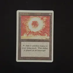 Magic The Gathering Revised Edition Sol Ring # Lightly played - Image 1