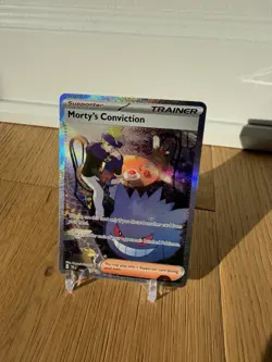 Pokemon TCG Morty's Conviction 211/162 Special Illustration Rare - Image 1