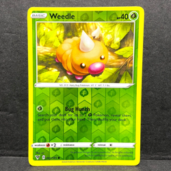 2020 POKEMON VIVID VOLTAGE WEEDLE 001/185 REVERSE HOLO (COMMON) - Image 1