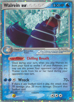 Walrein ex (99/108) EX: Power Keepers​ - Near Mint Holofoil Pokemon TCG - Image 1