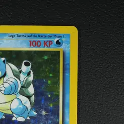 Turtok - Blastoise Pokemon Karte TCG WOTC 2/102 Rare Holo Base Basis-Set /E9 - Image 4