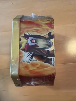 POKEMON RAIKOU LEGENDARY TIN BOX SEALED 4 BOOSTERS 2 FOILS 2010 SO RARE !! - Image 4