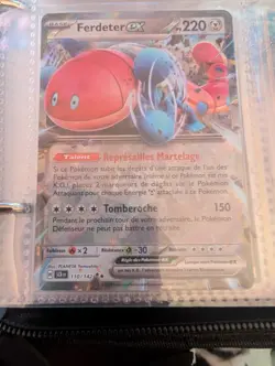 Carte Pokemon : Ferdeter EX 110/142 - SCR Couronne Stellaire - RR - NEUF - FR - Image 1