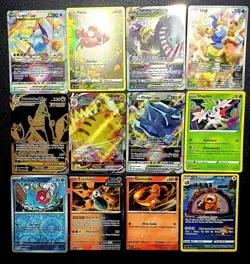 12x Pokemon Karten - V - Secret - Holo Sammlung gemischt NM div Set TCG /V47 - Image 1