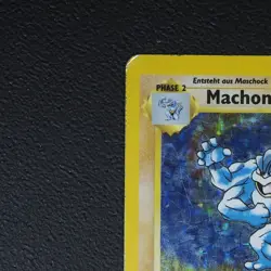 Machomei - 1. Edition - Pokemon Karte TCG WOTC 8/102 Rare Holo Base-Set /T85 - Image 3