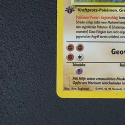 Machomei - 1. Edition - Pokemon Karte TCG WOTC 8/102 Rare Holo Base-Set /T85 - Image 5