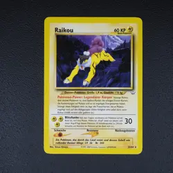 Raikou - Pokemon Karte TCG 22/64 Non Holo Neo Revelation /P95 - Image 2