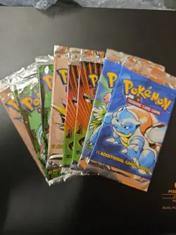 Pokemon First Edition & Base Set Packs (Opened) - Image 1