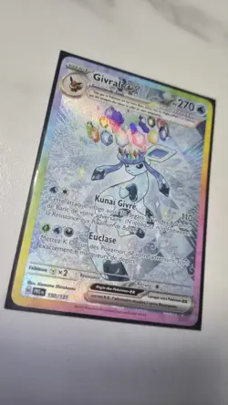 Carte Pokemon Givrali Ex 150/131 Alternative Evolution Prismatique Ev8.5 FR Neuf - Image 4