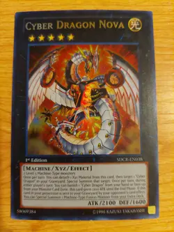 Cyber Dragon Nova - SDCR-EN038 - Lightly Played LP - Ultra Rare - 1st Edition - Image 1