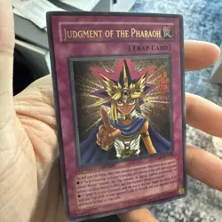 Yu-Gi-Oh! TCG Ultra Rare Judgement Of The Pharaoh JUMP-EN008 Near Mint - Image 5