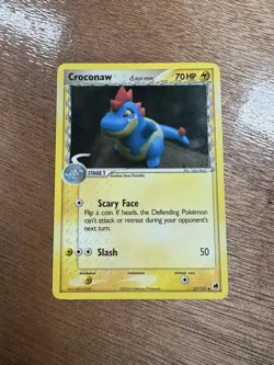 Croconaw 27/101 Ex Dragon Frontiers- Uncommon - Pokemon Card - NM - Image 1