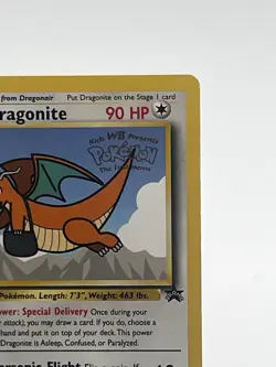 Pokemon TCG Dragonite Black Star Promo Card 1999 Pokemon: The First Movie - Image 2