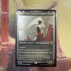 MTG Elesh Norn, Grand Cenobite Foil Etched Card 68/172 Multiverse-Mint Unplayed - Image 1