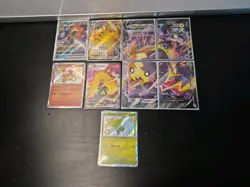 Mixed Lot Of Pokemon Cards 9 Cards Read Description Fully - Image 1