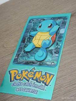 Pokemon Topps Sqirtle Collector Tin With Tin Topper Card Set - Image 4
