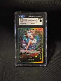 Yamato OP06-022 Leader Card Alt Art Starter Deck 28 One Piece Mint CGC 10 - Image 1