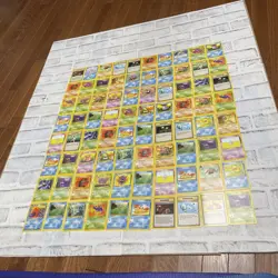 Pokemon 1999 Pokemon Fossil - Lot of 80 Cards Vintage Vtg Card LP - LP+ Nintendo - Image 1