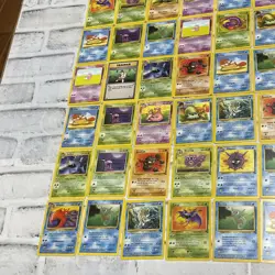 Pokemon 1999 Pokemon Fossil - Lot of 80 Cards Vintage Vtg Card LP - LP+ Nintendo - Image 2