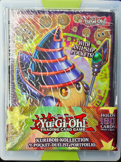Konami Yu-Gi-Oh! Set of 2 Binders Kuriboh Kollection (holds 180 cards) - Image 1