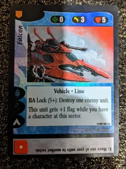 FALCON - Warhammer 40k - CCG/TCG Collectible Card Game - Foil - NM/M - Image 1