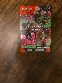 Pokemon TCG Trading Card Scarlet & Violet Shrouded Fable Booster Bundle 6 Packs - Image 1