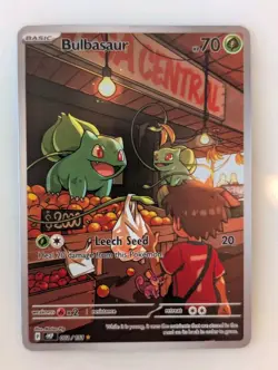 Custom Card Bulbasaur Holo Pokemon Custom Card - Image 1