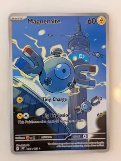 Custom Card Magnemite Holo Pokemon Custom Card - Image 1
