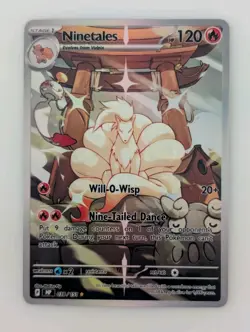 CUSTOM Card Nine Tails Pokemon Exclusive Custom Card - Image 1