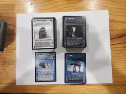 Star Wars CCG Complete Hoth Limited Black Border Set 162 Cards Near-mint - Image 1