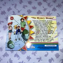 2000 Topps Pokemon Card OR19 The Mystery Menace LP Bulbasaur - Image 2