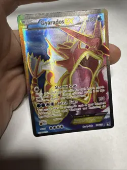 Pokemon Gyarados EX TCG Full Art Holo Ultra Rare Card 114/122 XY-Breakpoint - Image 1
