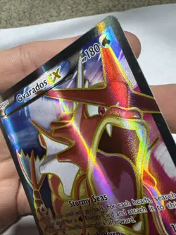 Pokemon Gyarados EX TCG Full Art Holo Ultra Rare Card 114/122 XY-Breakpoint - Image 4