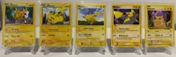Pokemon TCG Pikachu 5 Cart Lot LP (See Desc for card details) - Image 1