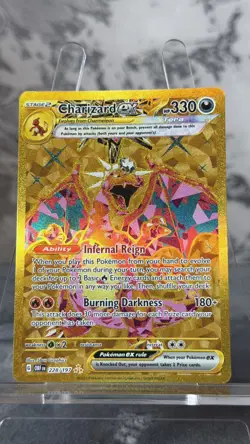Charizard EX Obsidian Flames Hyper Rare Card 228/197 Holo Pokemon TCG - UK - Image 3