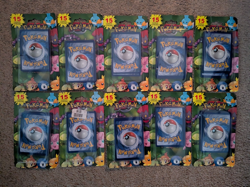10x Pokemon TCG 15 Cards + Promo ~ MJ Holding Company 2012 ~ Brand New Packs! - Image 1