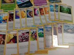 Large Pokemon TCG Card Bundle Shiny's Trainers Dice & Tin Collectors Fans - Image 5
