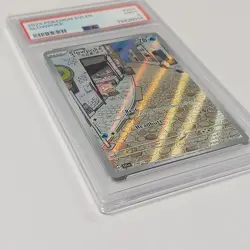 Pokemon TCG Slowpoke Scarlet & Violet Base Set Illustration Card 204/198 PSA 9 - Image 2