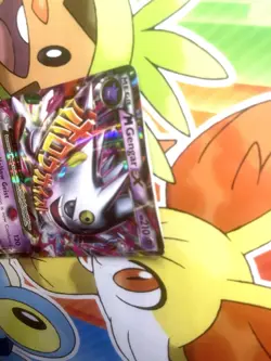 M Gengar EX XY166 2016 Black Star Promo Pokemon Card Ultra Rare Mega Shiny - MP - Image 3