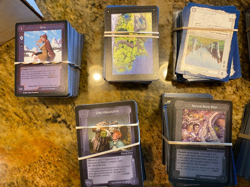 Middle Earth The Wizards card lot w/ wizards companion player guide rule book - Image 2