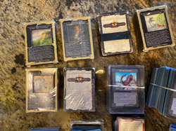 Middle Earth The Wizards card lot w/ wizards companion player guide rule book - Image 5