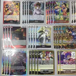 2025 One Piece OP13/PRB02/OP12 - Sabo "Revolutionary Army" Deck - NM/M 51 Cards - Image 2