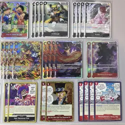 2025 One Piece OP13/PRB02/OP12 - Sabo "Revolutionary Army" Deck - NM/M 51 Cards - Image 4