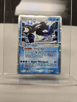 Rare Pokemon Card Blastoise ex 104/112 FireRed & LeafGreen - Image 1